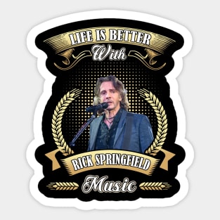 LIFE IS BETTER WITH MUSIC Sticker